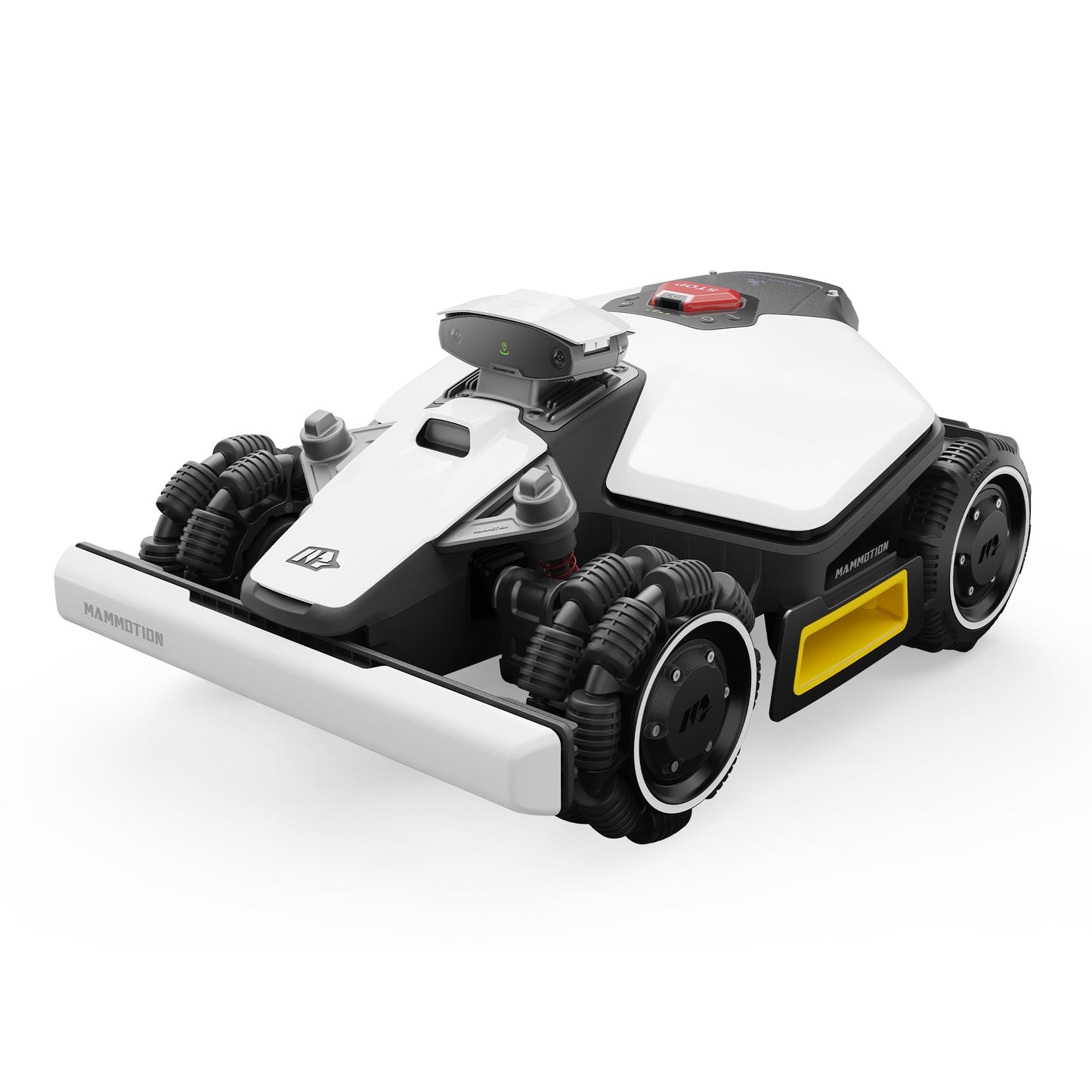 Mammotion LUBA Mini AWD 800 Mähroboter – Intelligenter Allround-Rasenpflegeautomat mit 4G, Virtuellem Zaun und Offroad-Fähigkeit für bis zu 1500 m²
